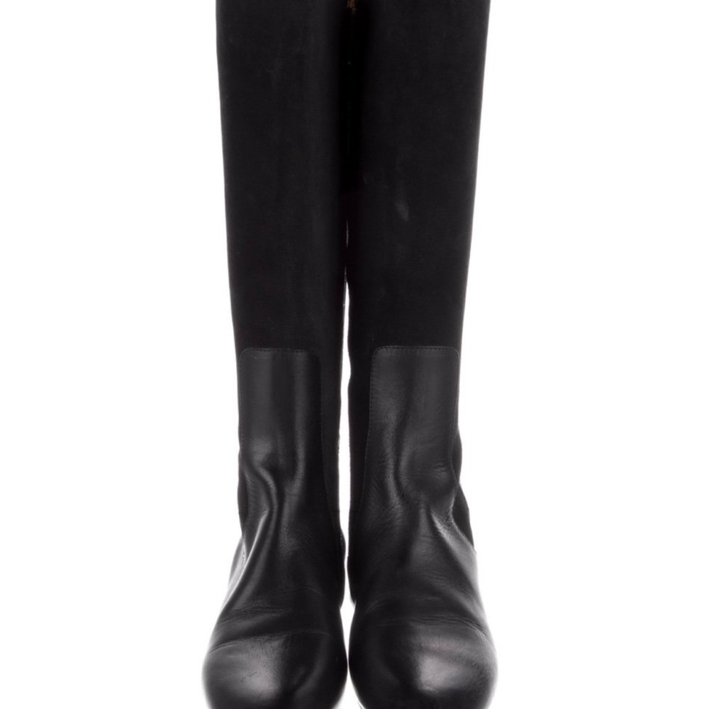 Chloe Black Over the Knee Boots
